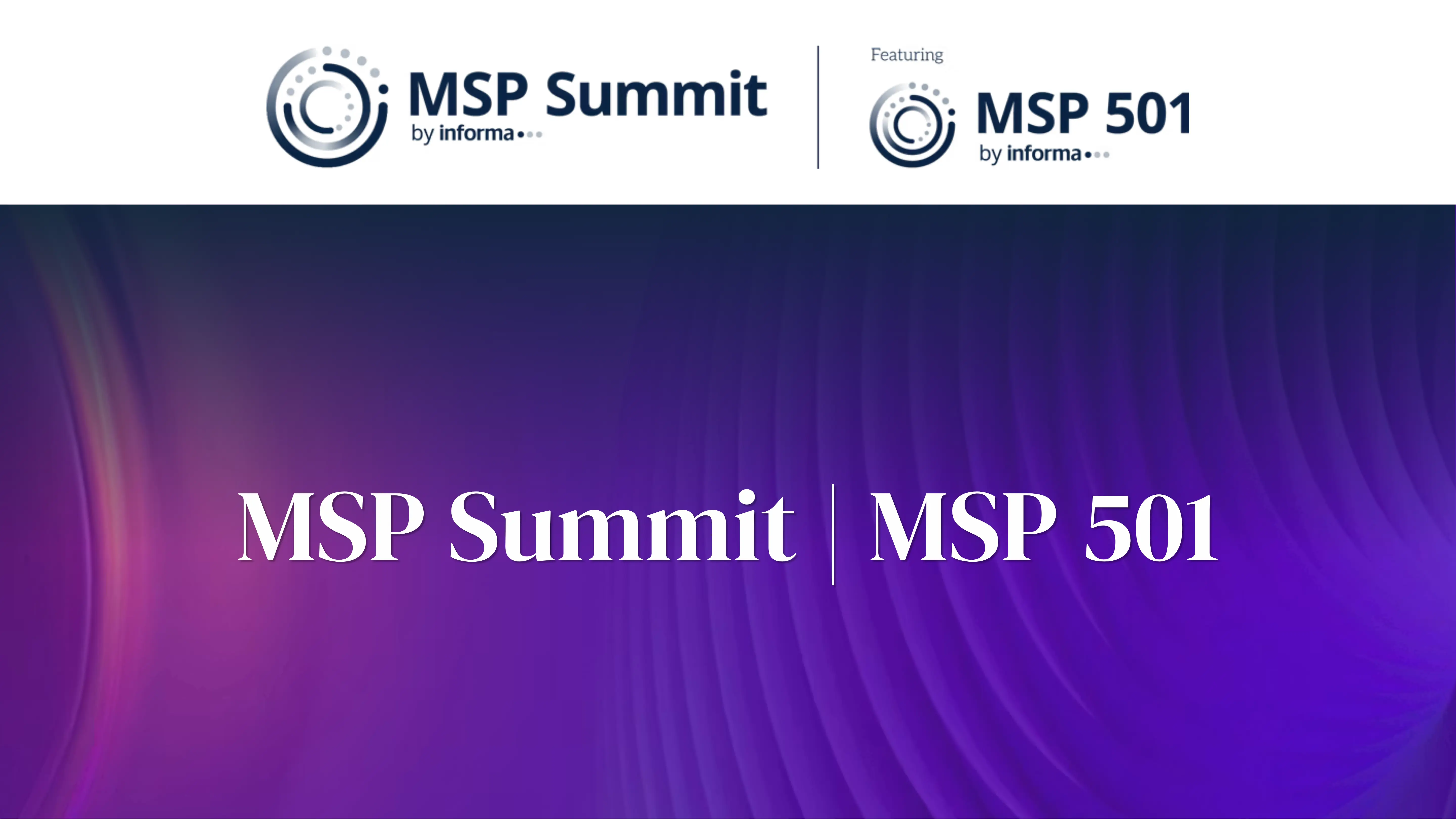 MSP Summit | MSP 501